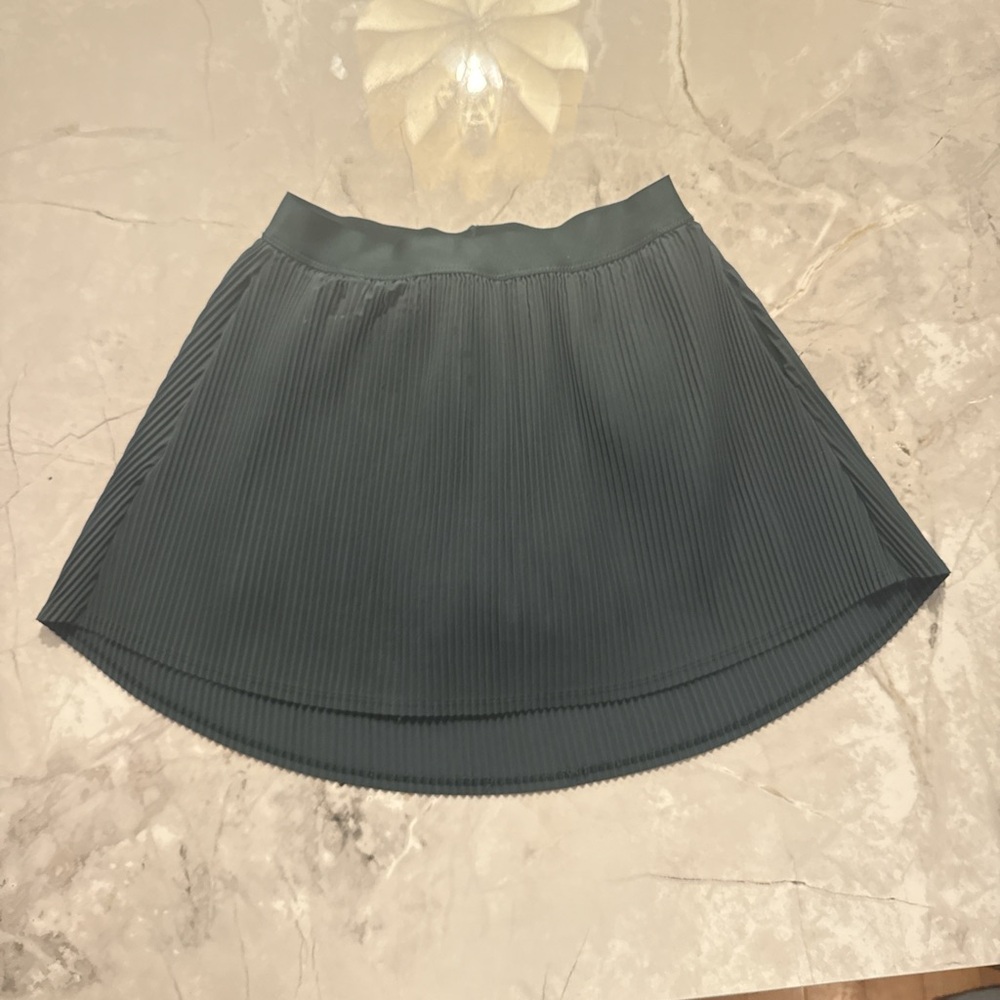 All in Motion High-Low Teal Skirt